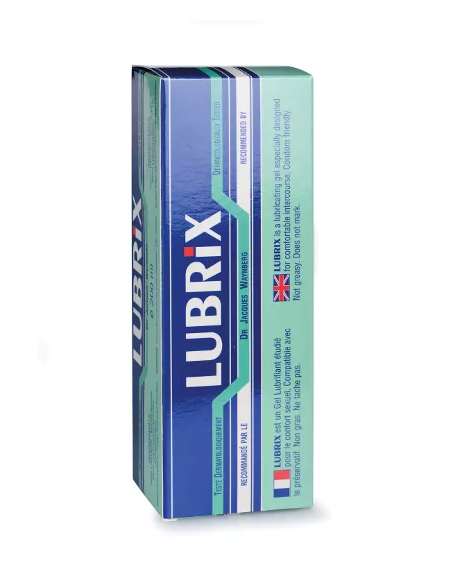 Lubrifiant à base d'eau LUBRIX 200 ML pour confort et hydratation-2