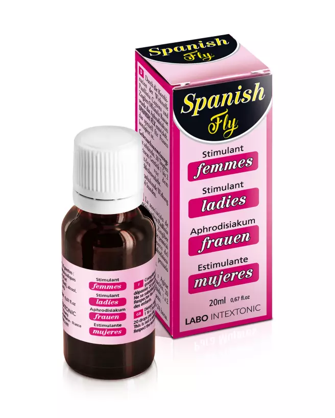 Image SPANISH FLY 20ML LADIES de APHRODISIAQUES ET STIMULANTS CONCORDE, stimulant rapide pour femme-1