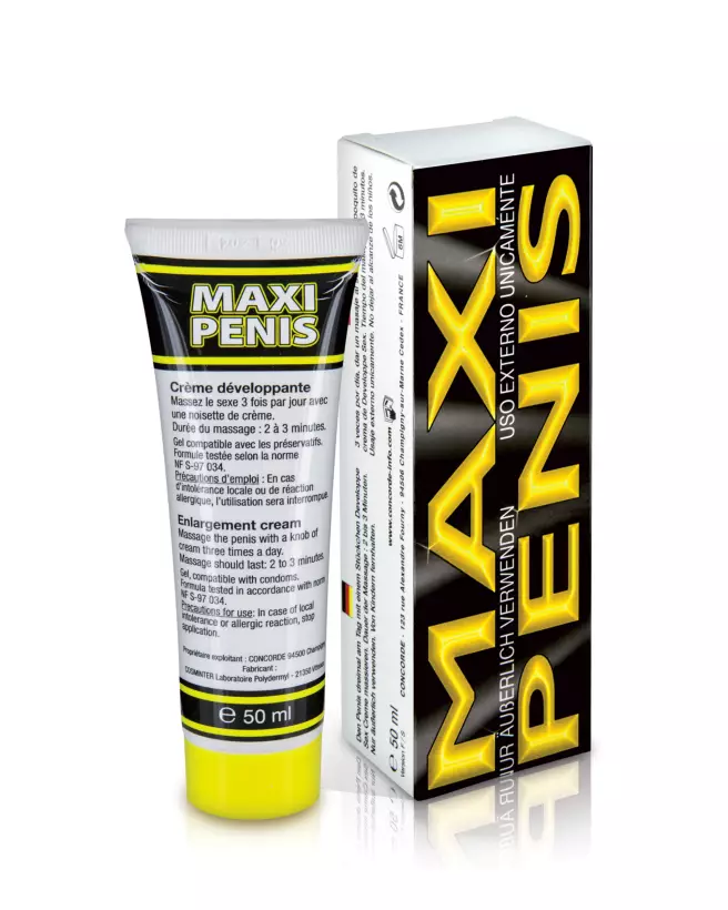 Image MAXI PENIS 50 ML - Stimulant Croissance Pénis par CONCORDE-1