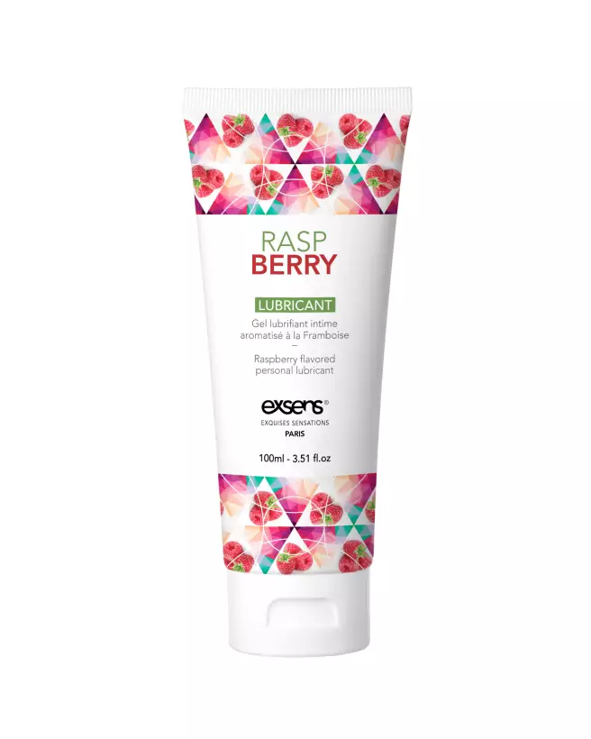 Lubrifiant Raspberry Exsens à base d'eau pour confort intime-1