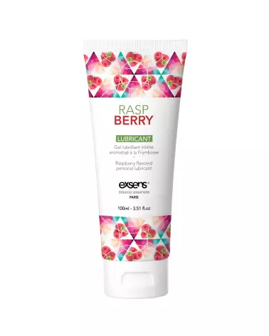 Lubrifiant Raspberry Exsens à base d'eau pour confort intime-1