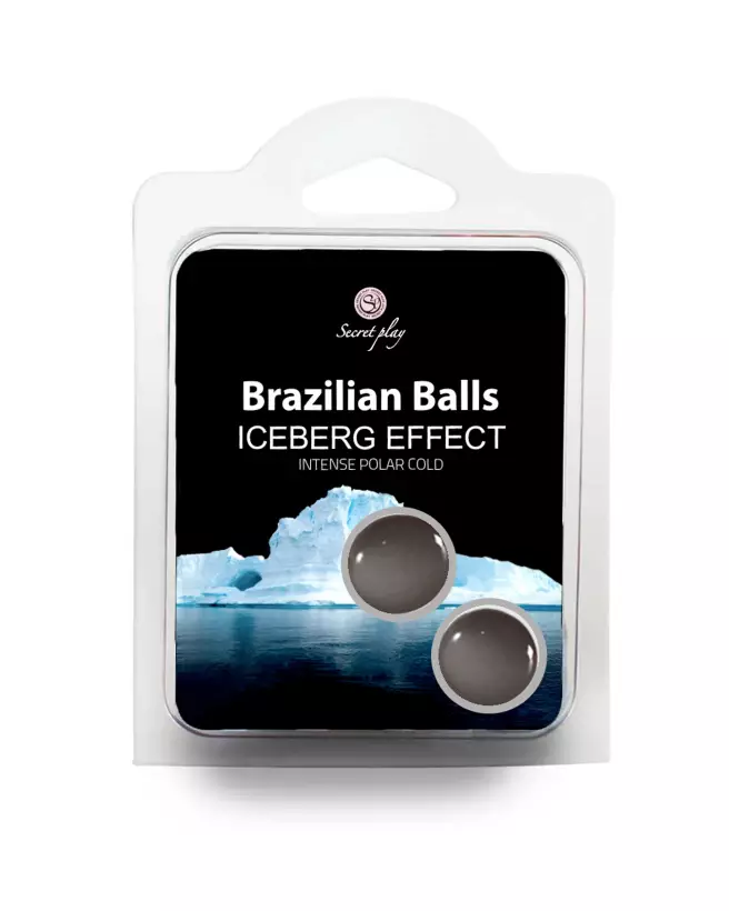 Set Brazilian Balls Iceberg Secret Play pour massage rafraîchissant-1