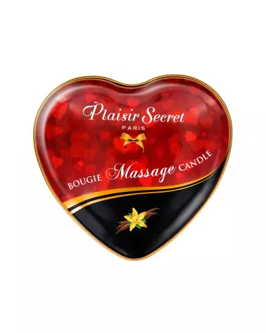 Bougie de massage vanille Plaisir Secret 35ml pour relaxation et soin de la peau-2