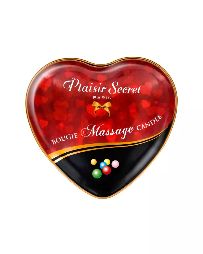 Bougie de massage Bubble G 35ml de Plaisir Secret pour relaxation-2