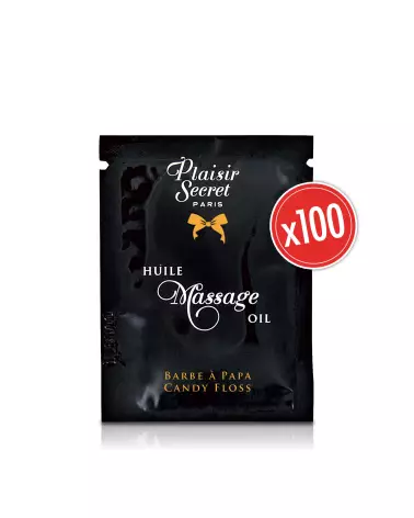 Image de DOSET.MASSAGE 3ML B. A PAPA X100 par Plaisir Secret - huile de massage comestible-1