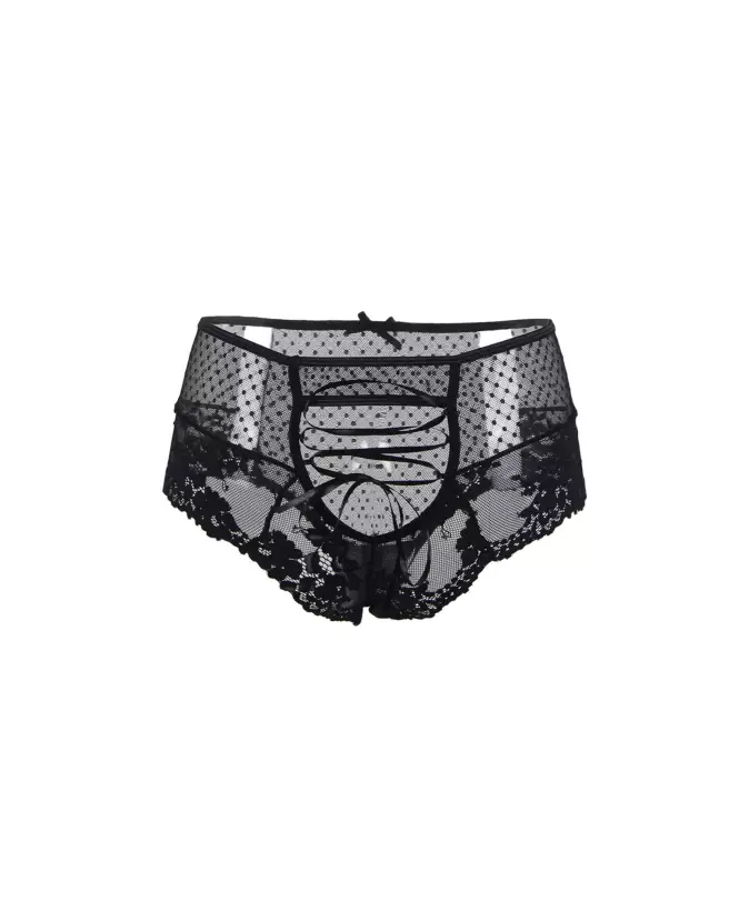 Panty P5152 Noir XXL de Paris Hollywood en taille grande-5