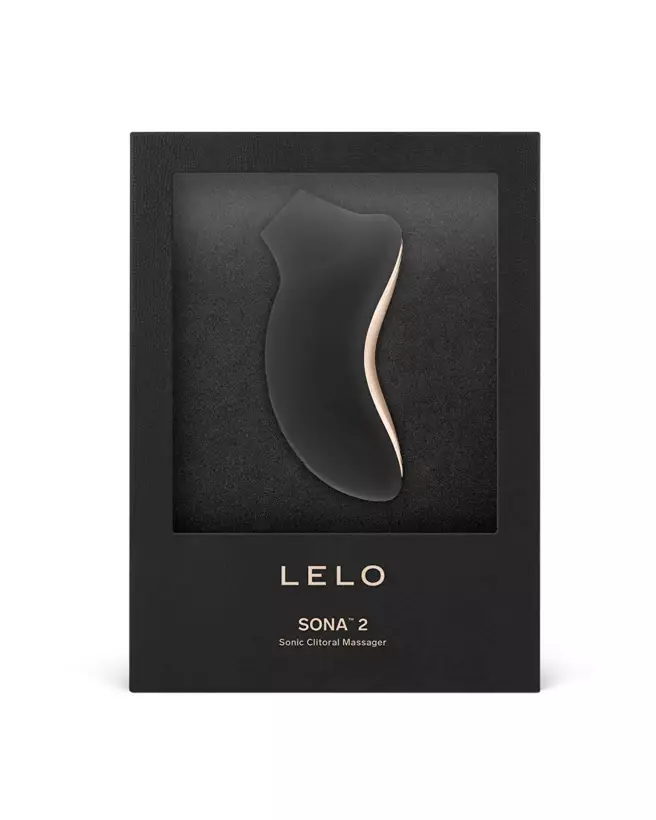 LELO SONA Noir 2 stimulateur clitoridien sans contact pour plaisir intense-2