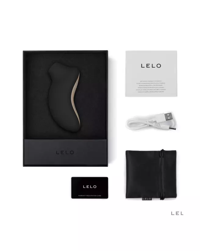 LELO SONA Noir 2 stimulateur clitoridien sans contact pour plaisir intense-4