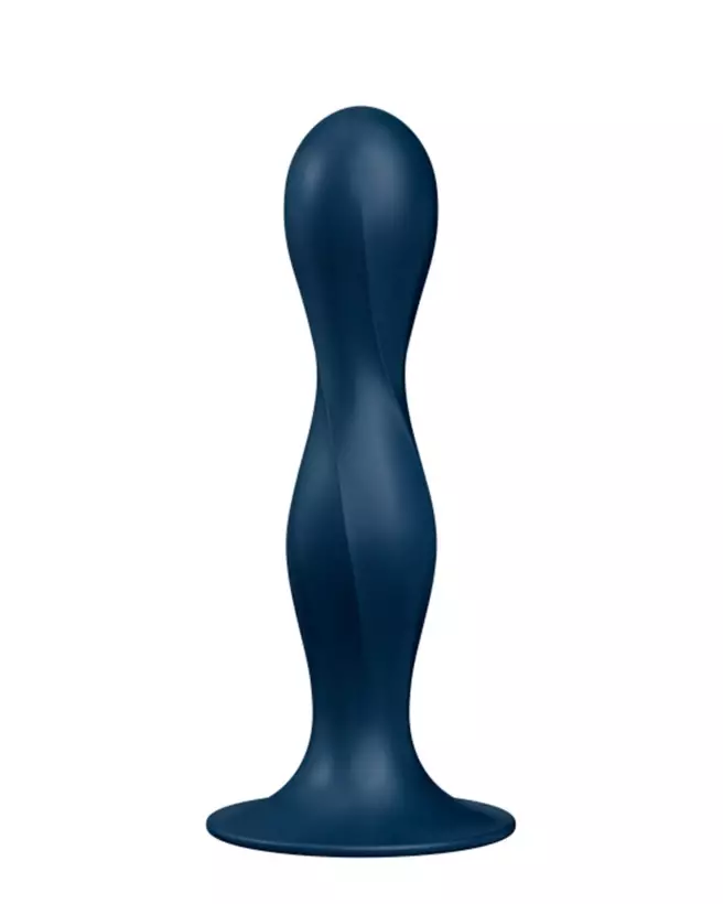 Satisfyer Double Ball Dark Blue Plug Anal Haute Qualité-5