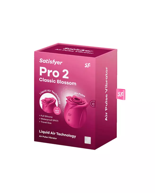 Satisfyer Pro 2 Classic Blossom, stimulateur clitoridien élégant et efficace-2