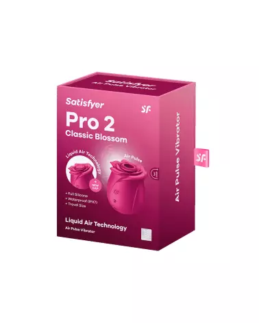 Satisfyer Pro 2 Classic Blossom, stimulateur clitoridien élégant et efficace-2