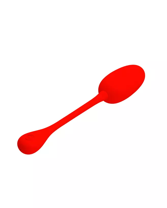 Image du œuf vibrant Pretty Love Knucker Rouge, contrôle à distance et design discret-3