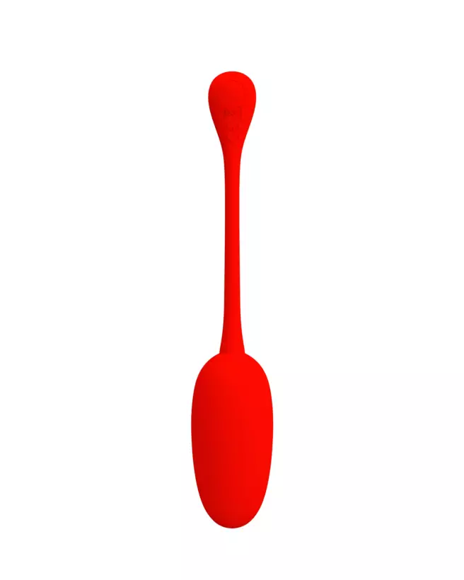 Image du œuf vibrant Pretty Love Knucker Rouge, contrôle à distance et design discret-4