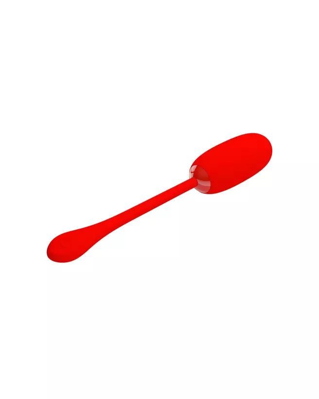 Image du Pretty Love Julus Rouge, œuf vibrant télécommandé élégant-3