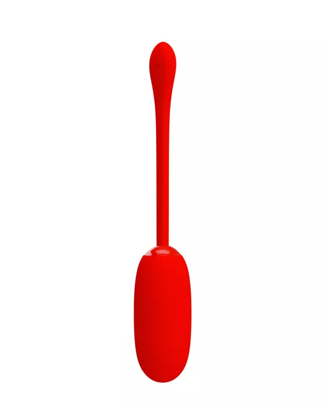 Image du Pretty Love Julus Rouge, œuf vibrant télécommandé élégant-4