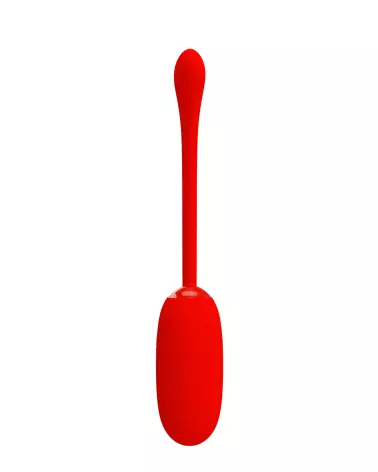 Image du Pretty Love Julus Rouge, œuf vibrant télécommandé élégant-4