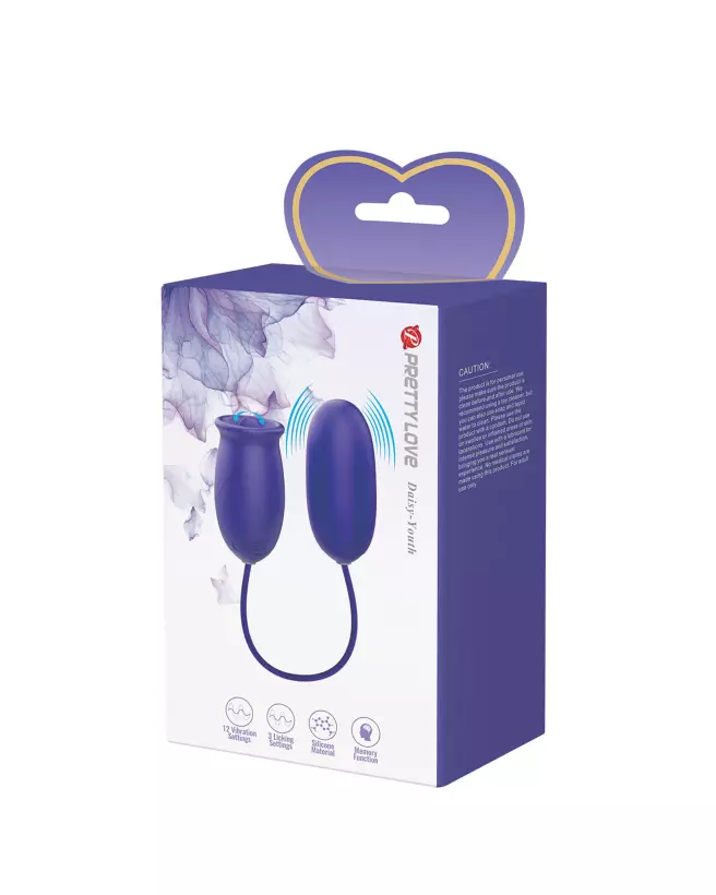 Pretty Love Daisy Youth Violet Petit Jouet Sensoriel et Discret-2