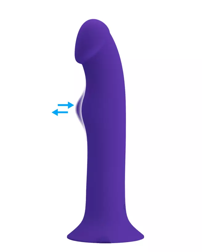 Vibromasseur PRETTY LOVE MURRAY YOUTH Violet, design ergonomique et stimulation intense-1