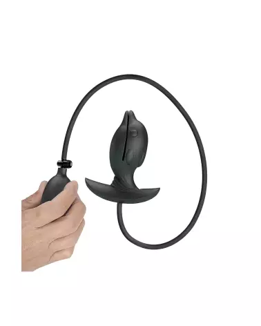 Image du Plug Anal Pretty Love Hanson Noir, sextoy ergonomique en silicone-3