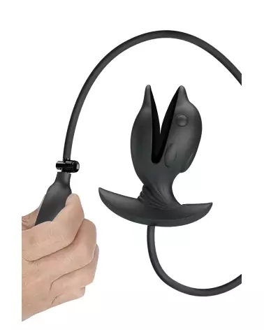 Image du Plug Anal Pretty Love Hanson Noir, sextoy ergonomique en silicone-4
