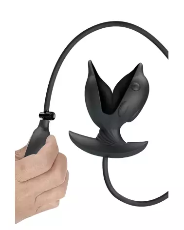 Image du Plug Anal Pretty Love Hanson Noir, sextoy ergonomique en silicone-5