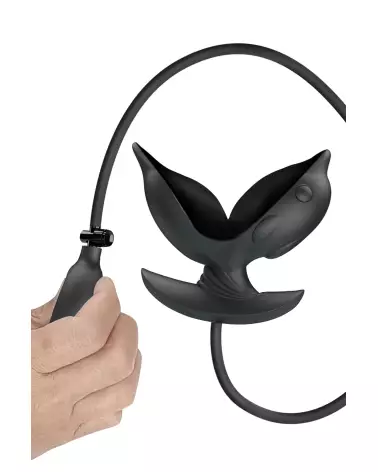 Image du Plug Anal Pretty Love Hanson Noir, sextoy ergonomique en silicone-6