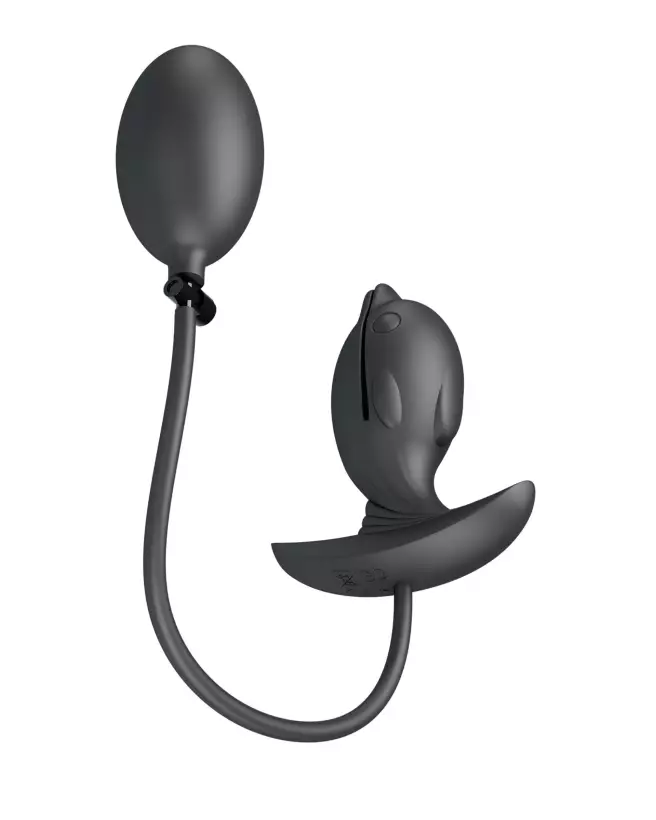 Image du Plug Anal Pretty Love Hanson Noir, sextoy ergonomique en silicone-7