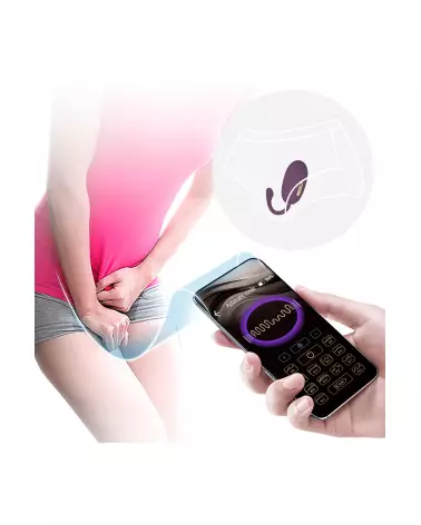 Image de l'œuf vibrant télécommandé Pretty Love Doreen en violet pour stimulation discrète-3