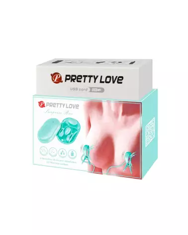Image de Pretty Love Surprise Box Bleu, œuf vibrant télécommandé pour plaisir discret-2