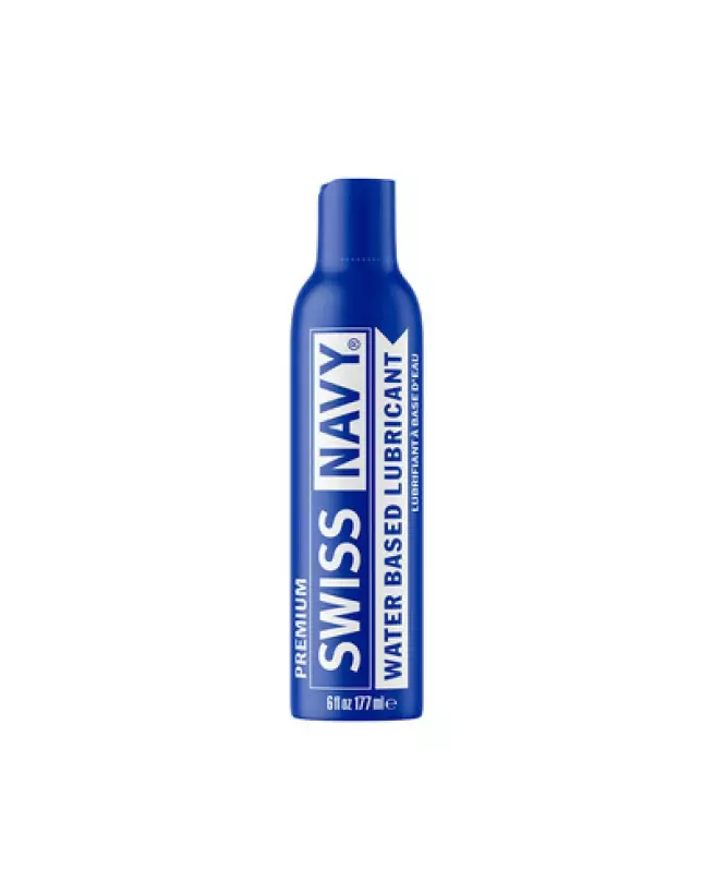 Image du lubrifiant Swiss Navy à base d'eau pour couples, gel sexuel hydratant et non collant-1