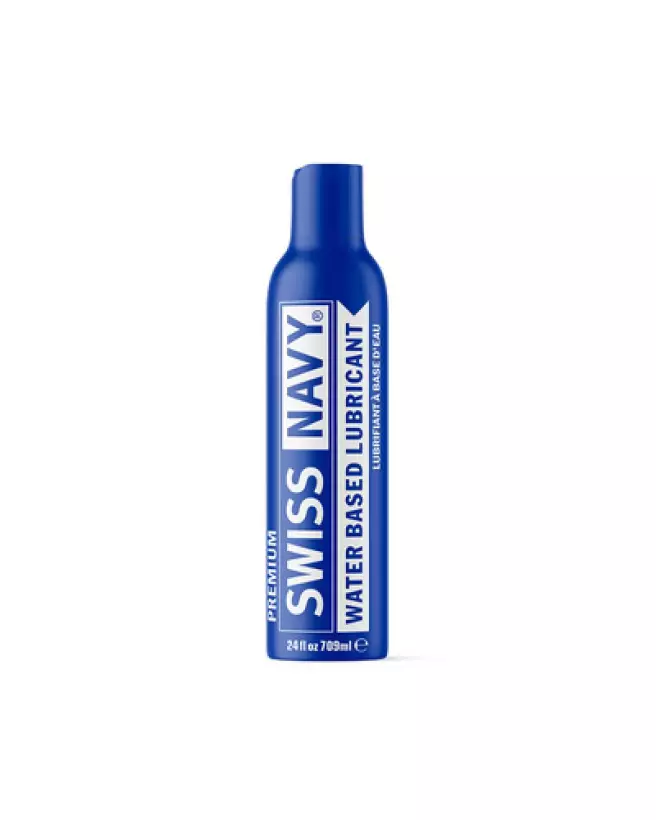Image du lubrifiant à base d'eau Swiss Navy pour couples, 709 ml-1