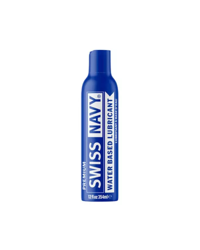 Image lubrifiant Swiss Navy à base d'eau 354 ml pour couples-1