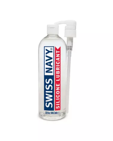 Image du Lubrifiant Silicone Swiss Navy 946 ml, haute performance et waterproof-1
