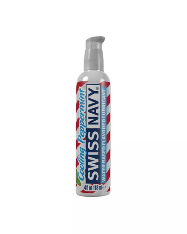Lubricant Swiss Navy effet froid à la menthe poivrée 118 ml-1
