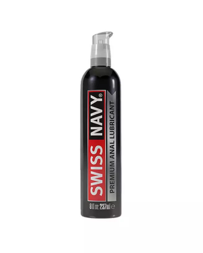 Image du Lubrifiant Anal Premium Swiss Navy à base de silicone 237 ml-1