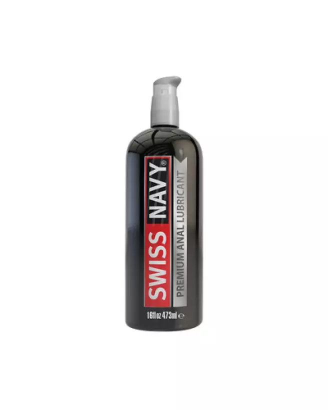 Image de Lubrifiant Anal Premium Swiss Navy en Silicone 473 ml-1