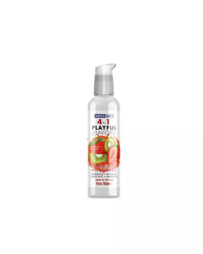 Image du Lubrifiant Kiwi Pleasures 4 en 1 Swiss Navy 118 ml-1
