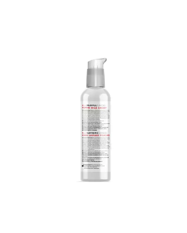 Lubrifiant Swiss Navy 4 en 1 saveur cerise sauvage 118 ml-3