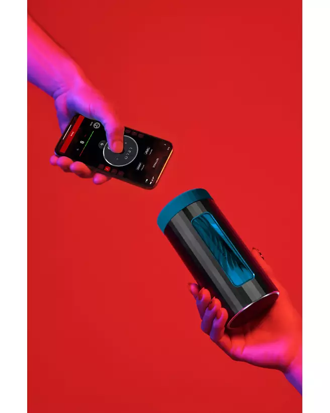 Image du LELO F1S V3 XL Teal, masturbateur de luxe pour homme-4