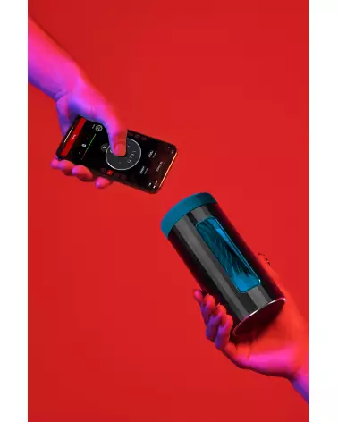 Image du LELO F1S V3 XL Teal, masturbateur de luxe pour homme-4