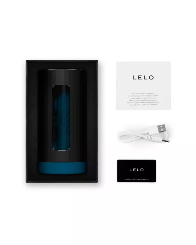 Image du LELO F1S V3 XL Teal, masturbateur de luxe pour homme-5