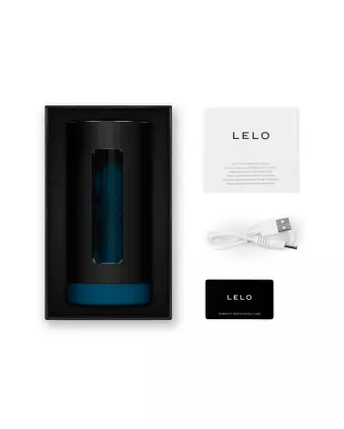 Image du LELO F1S V3 XL Teal, masturbateur de luxe pour homme-5