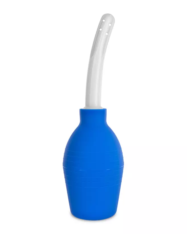 Poire à Lavement Bleue 310 ml Showerplay pour Hygiène Intime-1