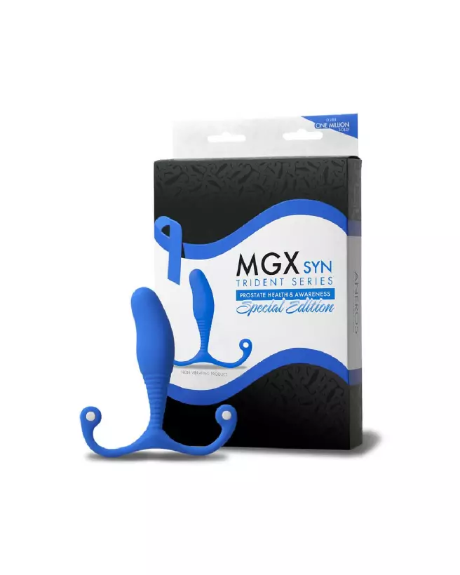 Image du MGX Syn Trident Bleu par Aneros - Stimulateur prostatique efficace et ergonomique-3