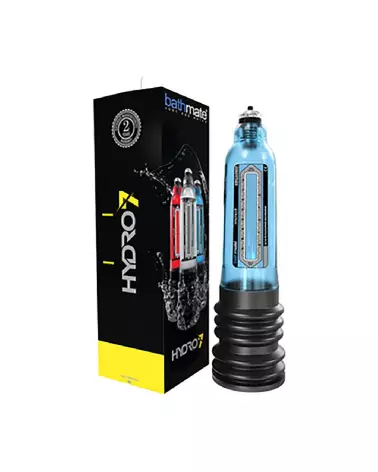 Image de la pompe à pénis BathMate Hydro7 bleue pour amélioration masculine-2