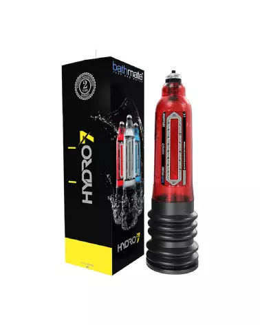 Hydro7 Penis Pump Red par BathMate pour amélioration masculine-2