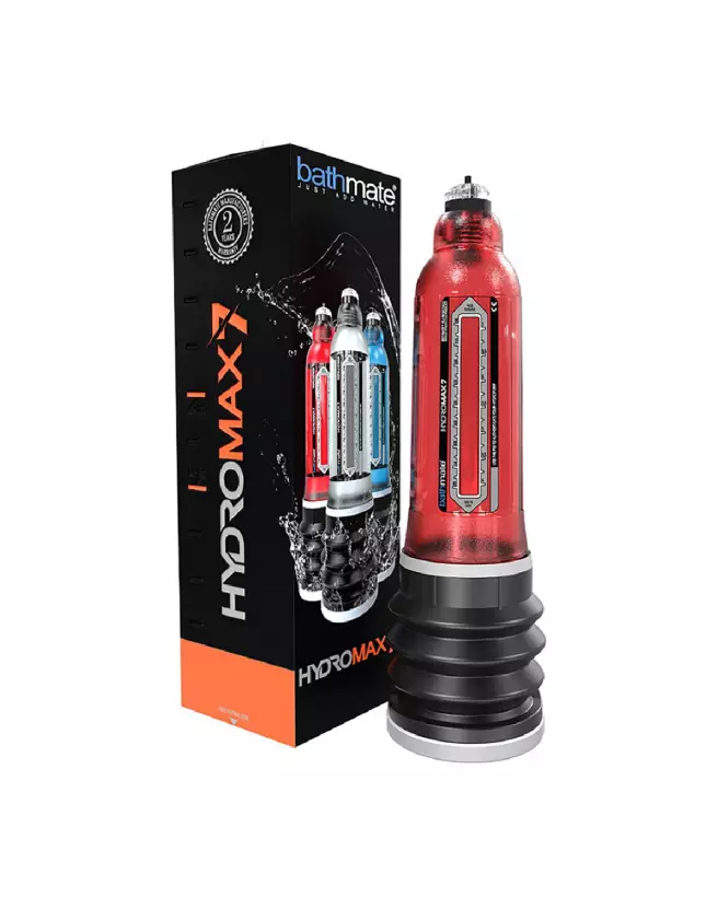 Image HydroMax7 Red de BathMate - Pompe à pénis haute performance-2