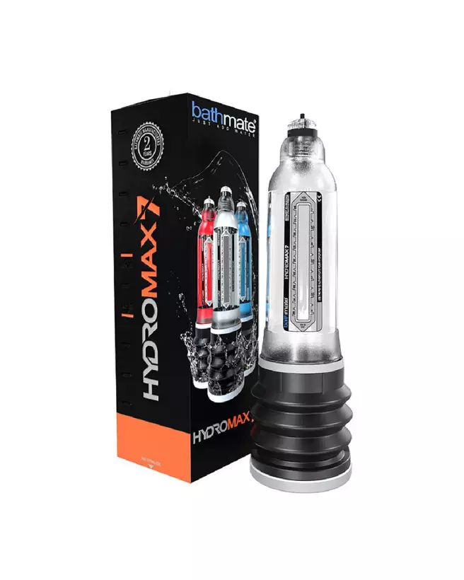 Image de la pompe à pénis HydroMax7 Clear de BathMate pour amélioration masculine-2