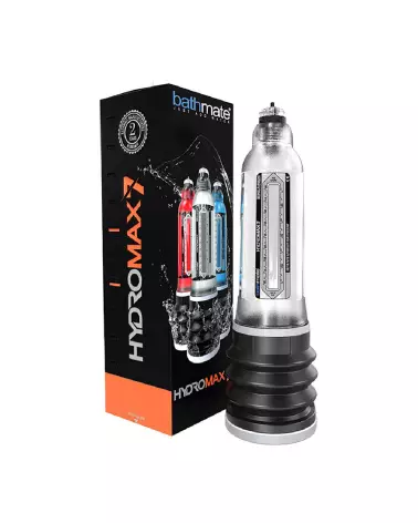 Image de la pompe à pénis HydroMax7 Clear de BathMate pour amélioration masculine-2
