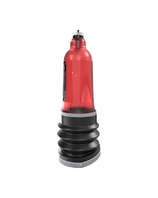 Image de la pompe à pénis HydroMax7 Wide Boy Rouge par BathMate-4